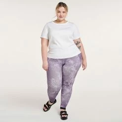 Plus Size FLX Balance Ribbed Crewneck Tee Vintage Heart -FLX stop unnamed file 2502