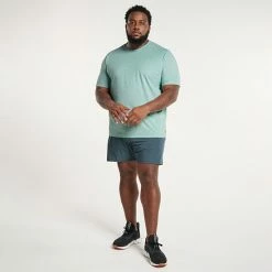 Big & Tall FLX Dynamic Comfort V-Neck Tee Bias Blue Sea -FLX stop unnamed file 2513