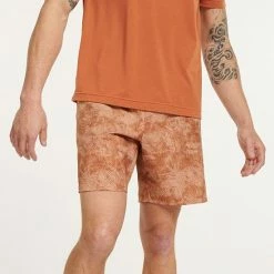 Men's FLX 7" Accelerate Shorts Clay Topography Dye -FLX stop unnamed file 2521