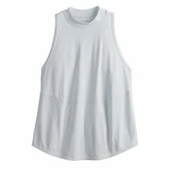 Women's FLX Commuter Mockneck Ribbed Tank Sand Trap -FLX stop unnamed file 2560