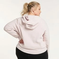 Plus Size FLX Ascent Half-Zip Fleece Hoodie -FLX stop unnamed file 2587
