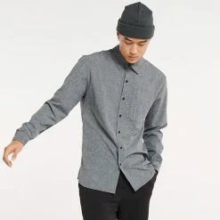 Men's FLX Dynamic Stretch Button-Down Shirt Napia Plum -FLX stop unnamed file 2608