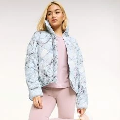 Women's FLX Quilted Packable Jacket Mineral Black -FLX stop unnamed file 261