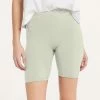 Women's FLX Affirmation 7-in. High-Waisted Bike Shorts Mint Crackle -FLX stop unnamed file 2617