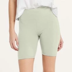 Women's FLX Affirmation 7-in. High-Waisted Bike Shorts Mint Crackle -FLX stop unnamed file 2621