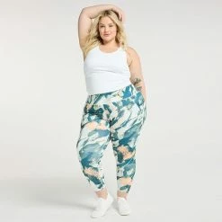 Plus Size FLX Affirmation Twist-Back Tank Modern White 9 Plus Size FLX Affirmation Twist-Back Tank Modern White -FLX stop unnamed file 2643