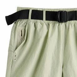 Women's FLX Buckle-Front Twill Woven Shorts Cinnamon Rose 5 Women's FLX Buckle-Front Twill Woven Shorts Cinnamon Rose -FLX stop unnamed file 2742