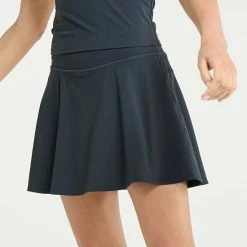 Women's FLX High-Waisted Affirmation Skort With Pockets Modern White 8 Women's FLX High-Waisted Affirmation Skort With Pockets Modern White -FLX stop unnamed file 2762