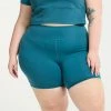 Plus Size FLX Affirmation High-Waisted Bike Shorts Southern Peach -FLX stop unnamed file 2763