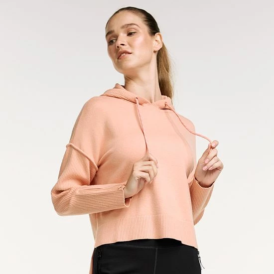Women's FLX Hooded High-Low Sweater Sand Trap Women's FLX Hooded High-Low Sweater Sand Trap -FLX stop unnamed file 277