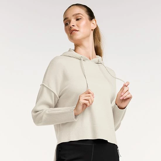 Women's FLX Hooded High-Low Sweater Sand Trap Women's FLX Hooded High-Low Sweater Sand Trap -FLX stop unnamed file 278