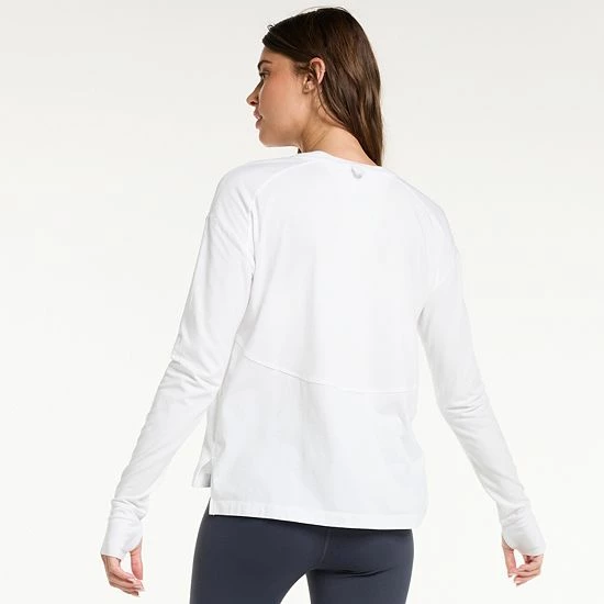 Women's FLX Core Drop-Shoulder Tee Modern White Women's FLX Core Drop-Shoulder Tee Modern White -FLX stop unnamed file 280