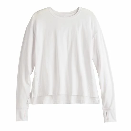 Women's FLX Core Drop-Shoulder Tee Modern White Women's FLX Core Drop-Shoulder Tee Modern White -FLX stop unnamed file 281