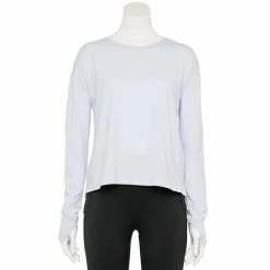 Women's FLX Core Drop-Shoulder Tee Modern White 5 Women's FLX Core Drop-Shoulder Tee Modern White -FLX stop unnamed file 282