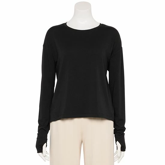 Women's FLX Core Drop-Shoulder Tee Modern White Women's FLX Core Drop-Shoulder Tee Modern White -FLX stop unnamed file 283