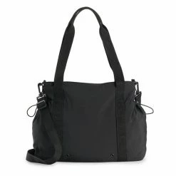 FLX Drawstring Tote Bag Black -FLX stop unnamed file 3