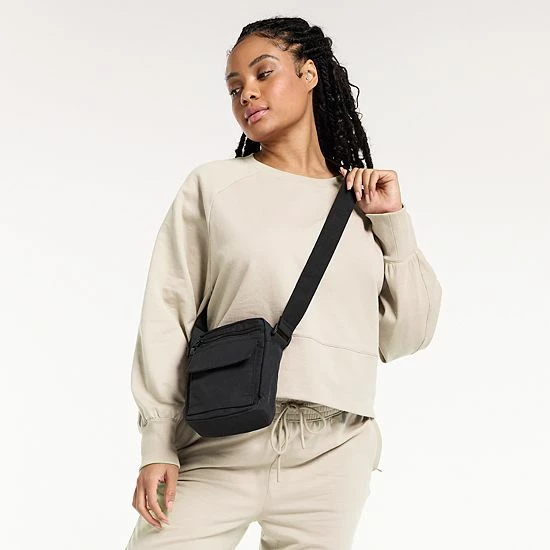 Women's FLX Embrace French Terry Crewneck Sweatshirt Vintage Moss Women's FLX Embrace French Terry Crewneck Sweatshirt Vintage Moss -FLX stop unnamed file 313