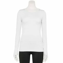 Women's FLX Balance Ribbed Crewneck Tee Sugar Berry 4 Women's FLX Balance Ribbed Crewneck Tee Sugar Berry -FLX stop unnamed file 317