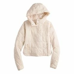 Women's FLX Quilted Packable Pullover Jacket Bisque Tan 10 Women's FLX Quilted Packable Pullover Jacket Bisque Tan -FLX stop unnamed file 360