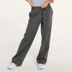 ​Women's FLX Embrace High-Waisted Wide-Leg Sweatpants Plum Pie -FLX stop unnamed file 468