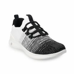 FLX Awaken Bungee-Lace Men's Slip-On Shoes Black White -FLX stop unnamed file 507