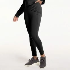 Women's FLX High-Waisted Bungee-Waistband Leggings Mineral Black 13 Women's FLX High-Waisted Bungee-Waistband Leggings Mineral Black -FLX stop unnamed file 522