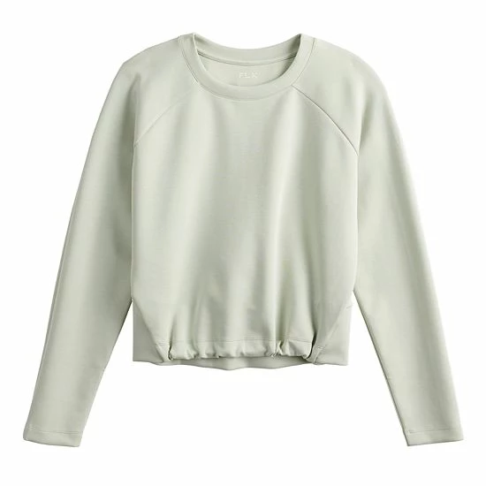 Women's FLX Cinched-Hem Popover Top Grape Fondant 5 Women's FLX Cinched-Hem Popover Top Grape Fondant - Image 3