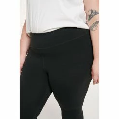 Plus Size FLX Affirmation High-Waisted 7/8 Ankle Leggings Micah Purple -FLX stop unnamed file 605