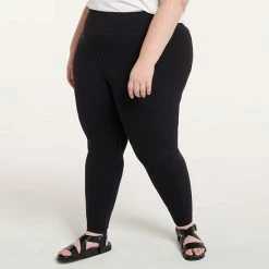 Plus Size FLX Affirmation High-Waisted 7/8 Ankle Leggings Micah Purple -FLX stop unnamed file 609