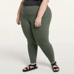 Plus Size FLX Affirmation High-Waisted 7/8 Ankle Leggings Micah Purple -FLX stop unnamed file 613