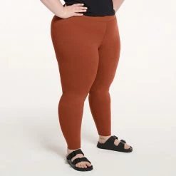 Plus Size FLX Affirmation High-Waisted 7/8 Ankle Leggings Micah Purple -FLX stop unnamed file 615