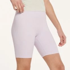 Women's FLX Affirmation 7-in. High-Waisted Bike Shorts Blush Berry -FLX stop unnamed file 625