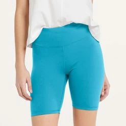 Women's FLX Affirmation 7-in. High-Waisted Bike Shorts Blush Berry -FLX stop unnamed file 627