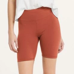 Women's FLX Affirmation 7-in. High-Waisted Bike Shorts Blush Berry -FLX stop unnamed file 630
