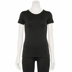 Women's FLX Balance Ribbed Crewneck Tee Blush Berry 38 Women's FLX Balance Ribbed Crewneck Tee Blush Berry -FLX stop unnamed file 648