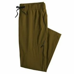 Men's FLX Commuter Slim Tapered Pants Anderson Olive -FLX stop unnamed file 679