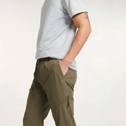 Men's FLX Commuter Slim Tapered Pants Anderson Olive -FLX stop unnamed file 682