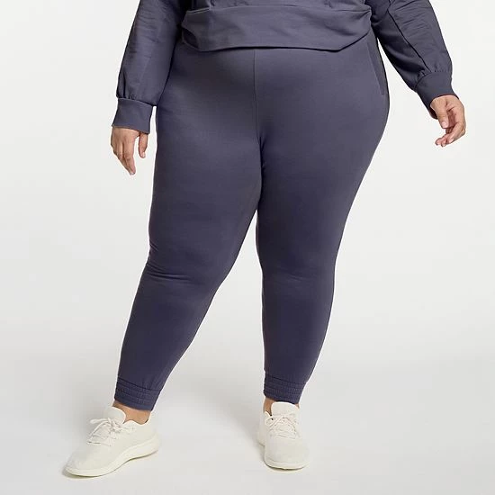 Plus Size FLX Paperbag High-Waisted Sweatpants Grazing Lavendar Plus Size FLX Paperbag High-Waisted Sweatpants Grazing Lavendar -FLX stop unnamed file 762