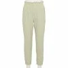 Women's FLX High-Waisted Paperbag-Waist Woven Joggers Mint Crackle -FLX stop unnamed file 788