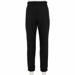 Women's FLX High-Waisted Paperbag-Waist Woven Joggers Mint Crackle -FLX stop unnamed file 789