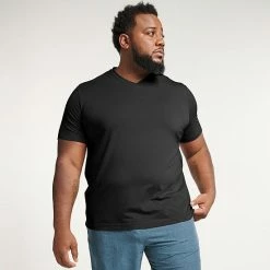 Big & Tall FLX Dynamic Comfort V-Neck Tee Nile Lilly