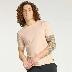 Men's FLX Axis Tee Coral Peach -FLX stop unnamed file 882