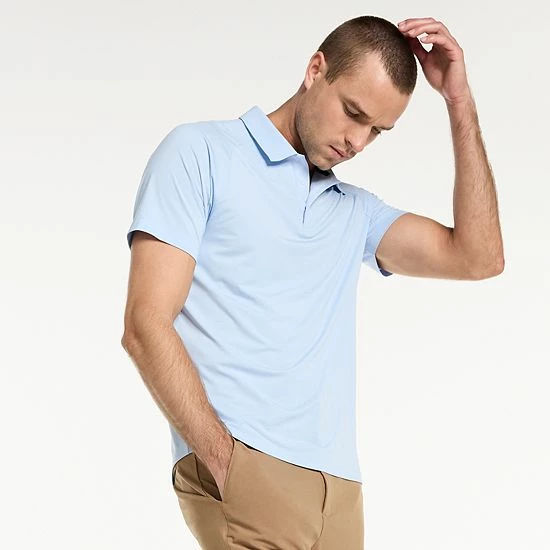 Men's FLX Dynamic Comfort Polo Clear Peri 11 Men's FLX Dynamic Comfort Polo Clear Peri - Image 9