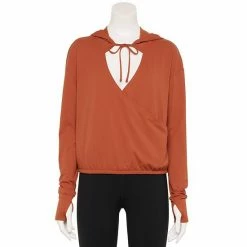 Women's FLX Surplice Lightweight Hoodie Blushed Out