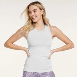 Women's FLX Balance Ribbed Fitted Tank Chic Burgundy 19 Women's FLX Balance Ribbed Fitted Tank Chic Burgundy -FLX stop unnamed file 961