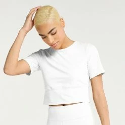 Women's FLX Affirmation Crop Top Micah Purple -FLX stop unnamed file 981