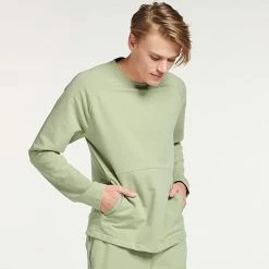 Men's FLX Leisure Crew Sweatshirt Navy Dye 19 Men's FLX Leisure Crew Sweatshirt Navy Dye -FLX stop unnamed file 991